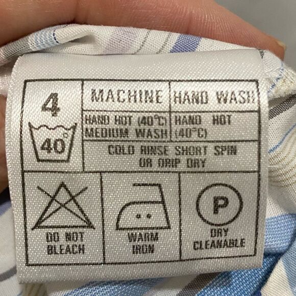 Men’s Ben Sherman Horizontal Striped Button Down Size Large - Picture 10 of 10